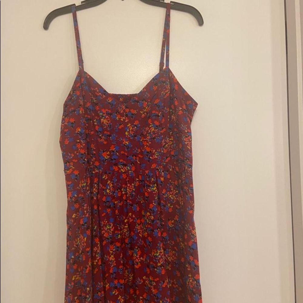 Express A-Line, sweetheart neckline minidress Large